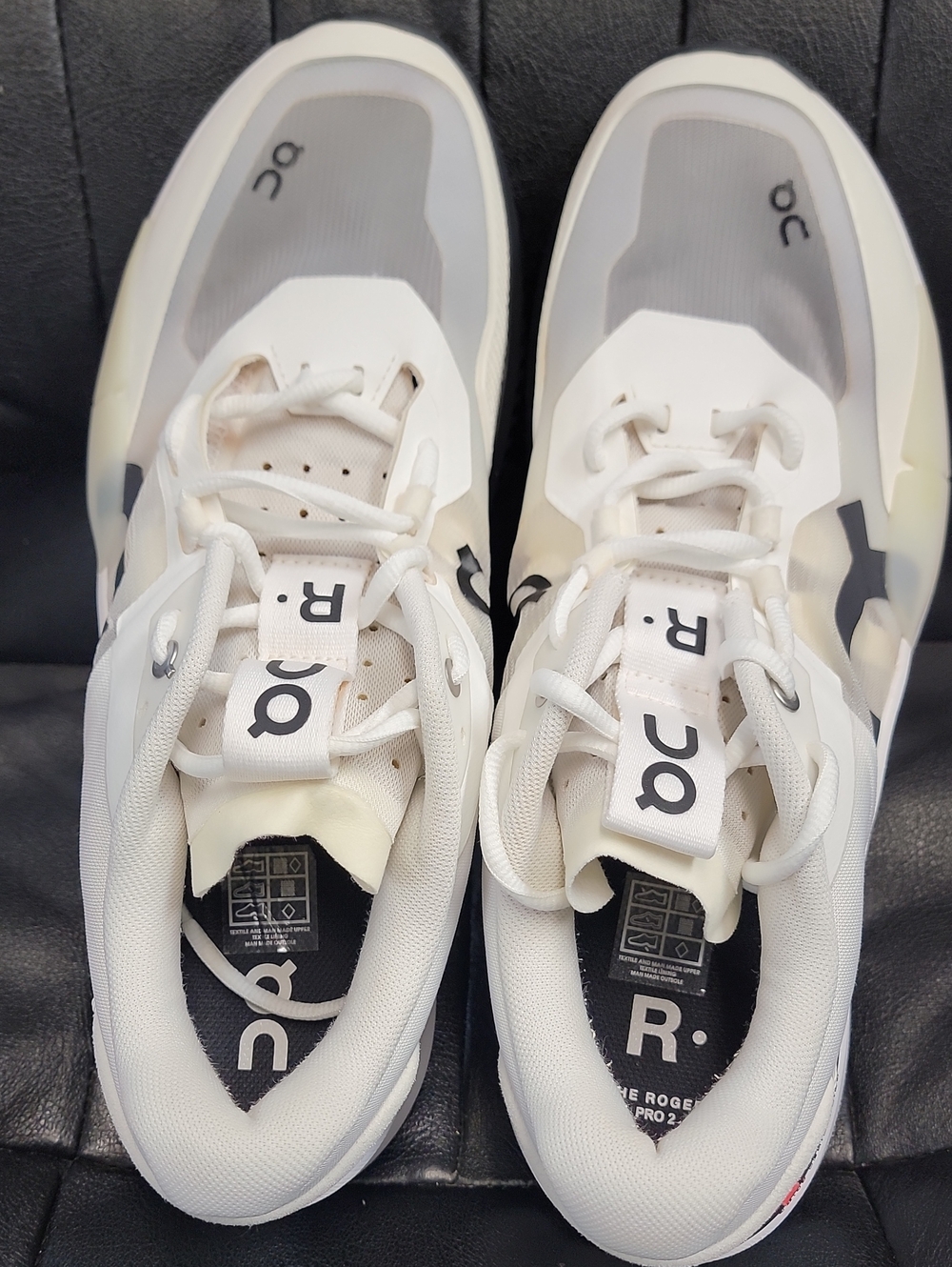 On Running Men's White Off-White Athletic Sneakers